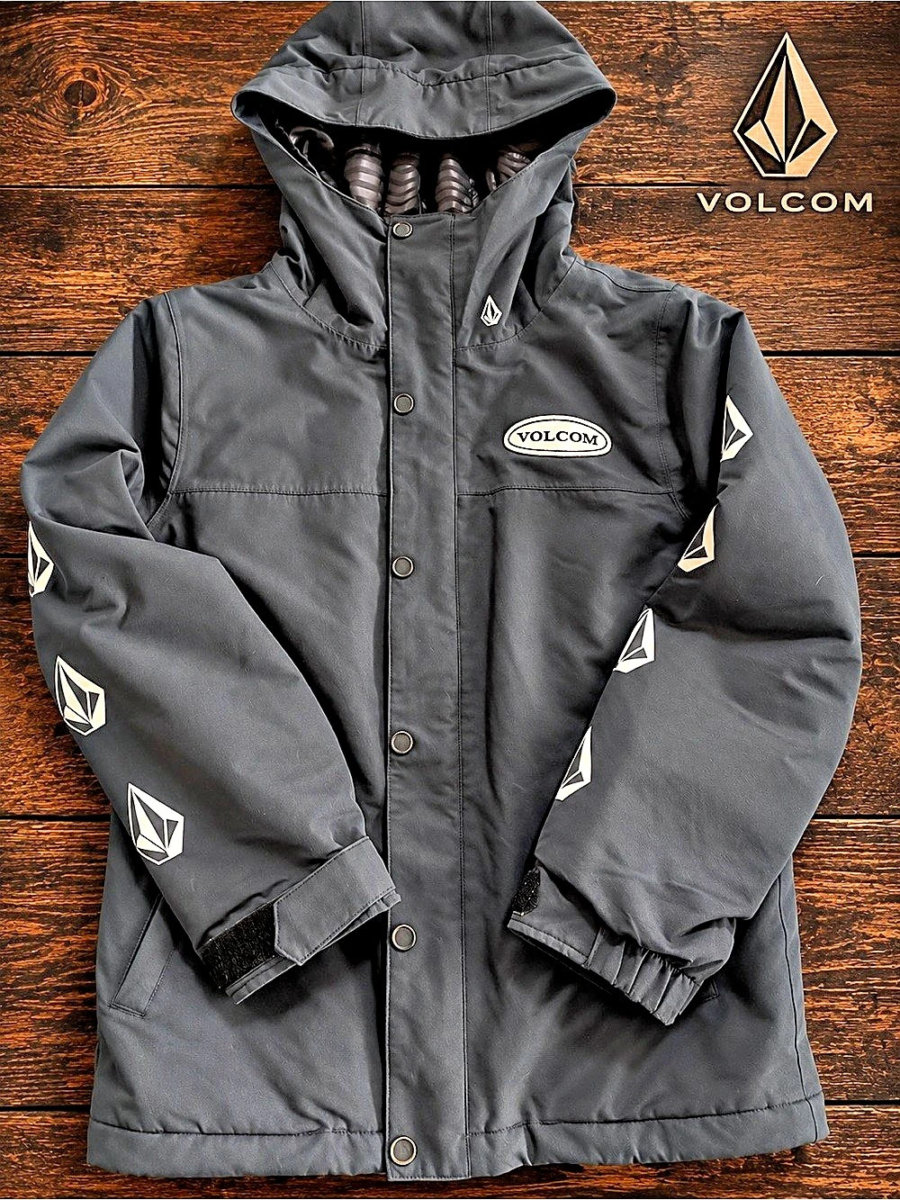 Volcom Stone .91 Insulated Youth Snowboard/Ski Jacket (Medium)